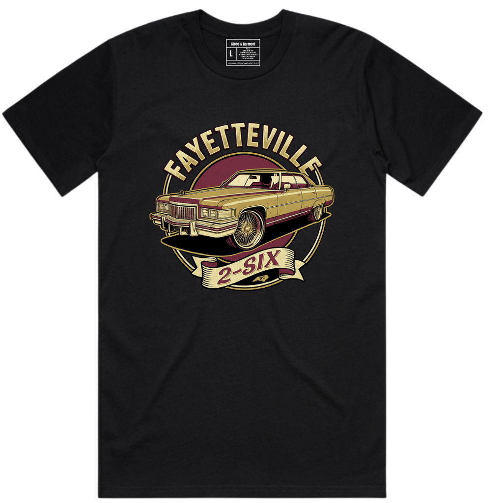 2-SIX Fayetteville Classic Car T-Shirt