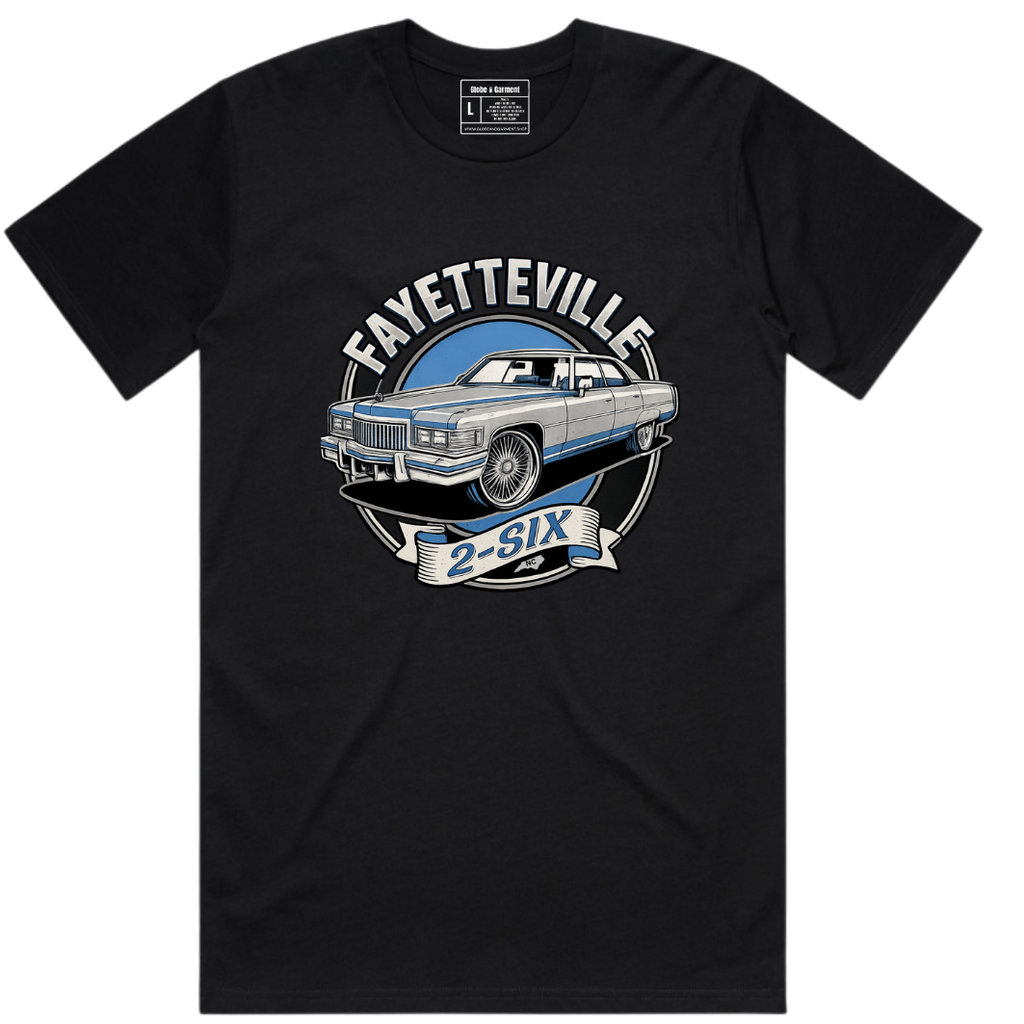 2-SIX Fayetteville Classic Car T-Shirt