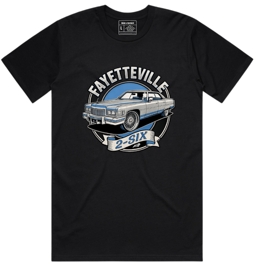 2-SIX Fayetteville Classic Car T-Shirt