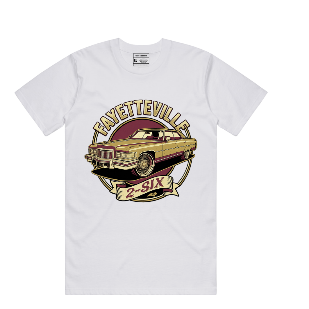 2-SIX Fayetteville Classic Car T-Shirt