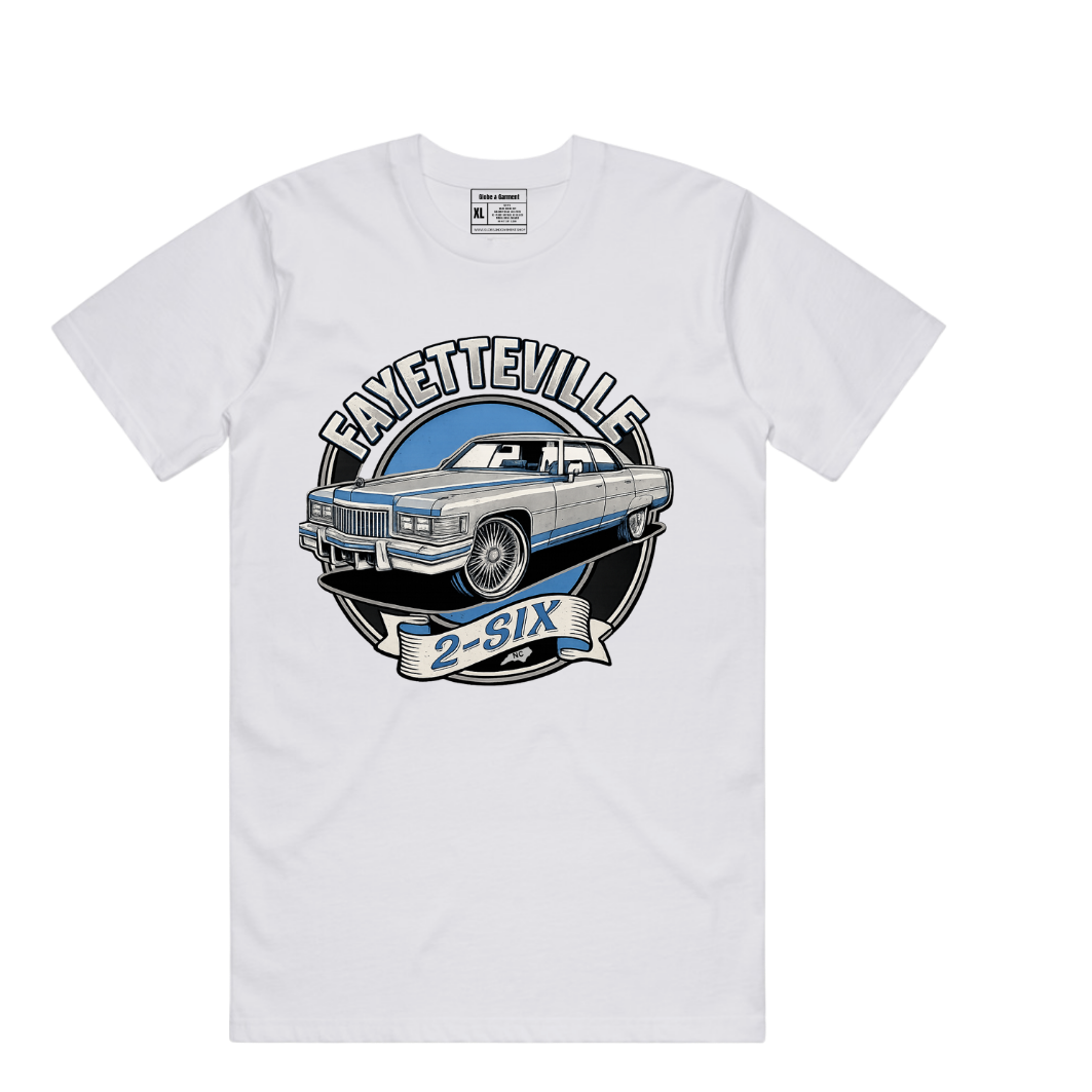 2-SIX Fayetteville Classic Car T-Shirt
