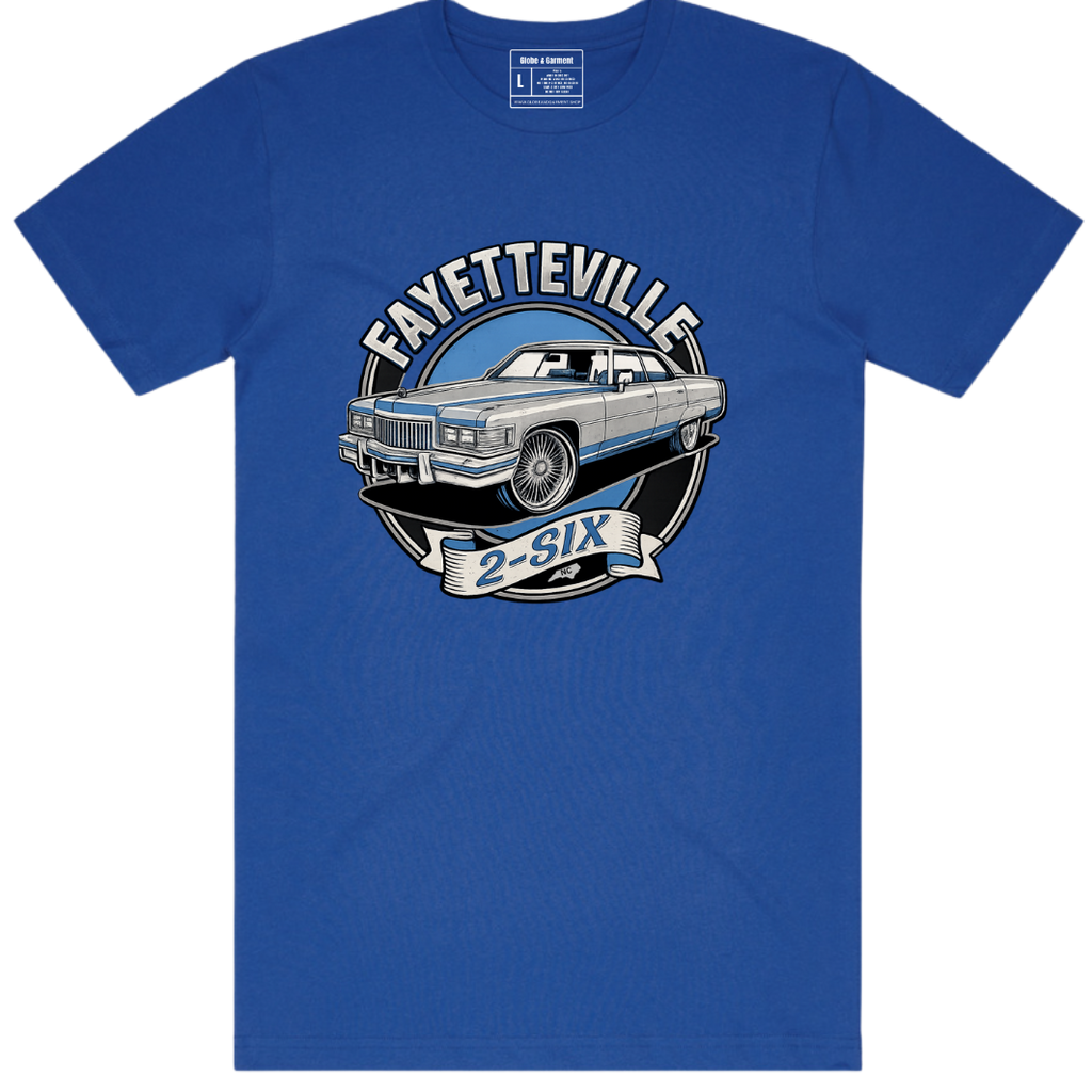 2-SIX Fayetteville Classic Car T-Shirt