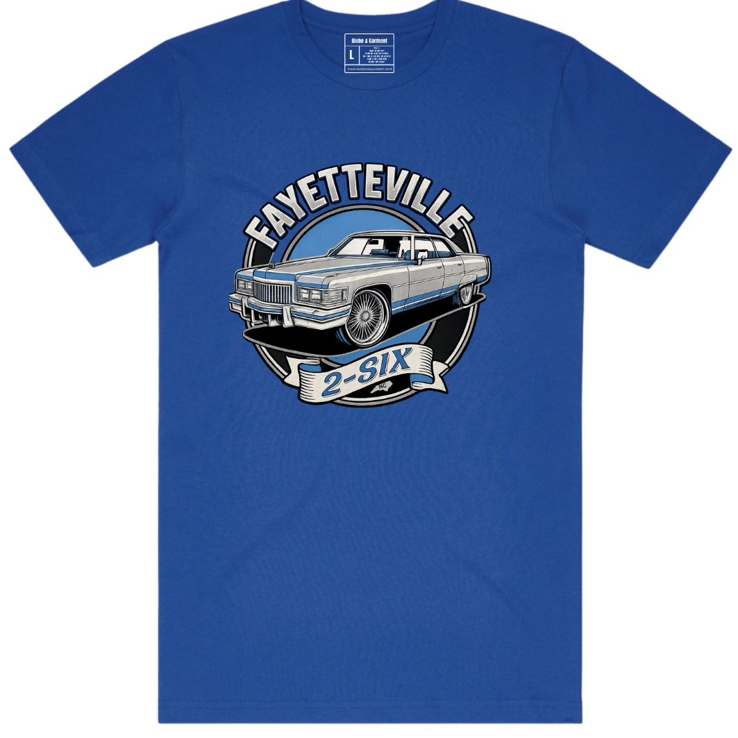 2-SIX Fayetteville Classic Car T-Shirt