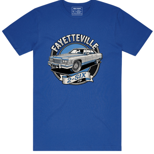 2-SIX Fayetteville Classic Car T-Shirt