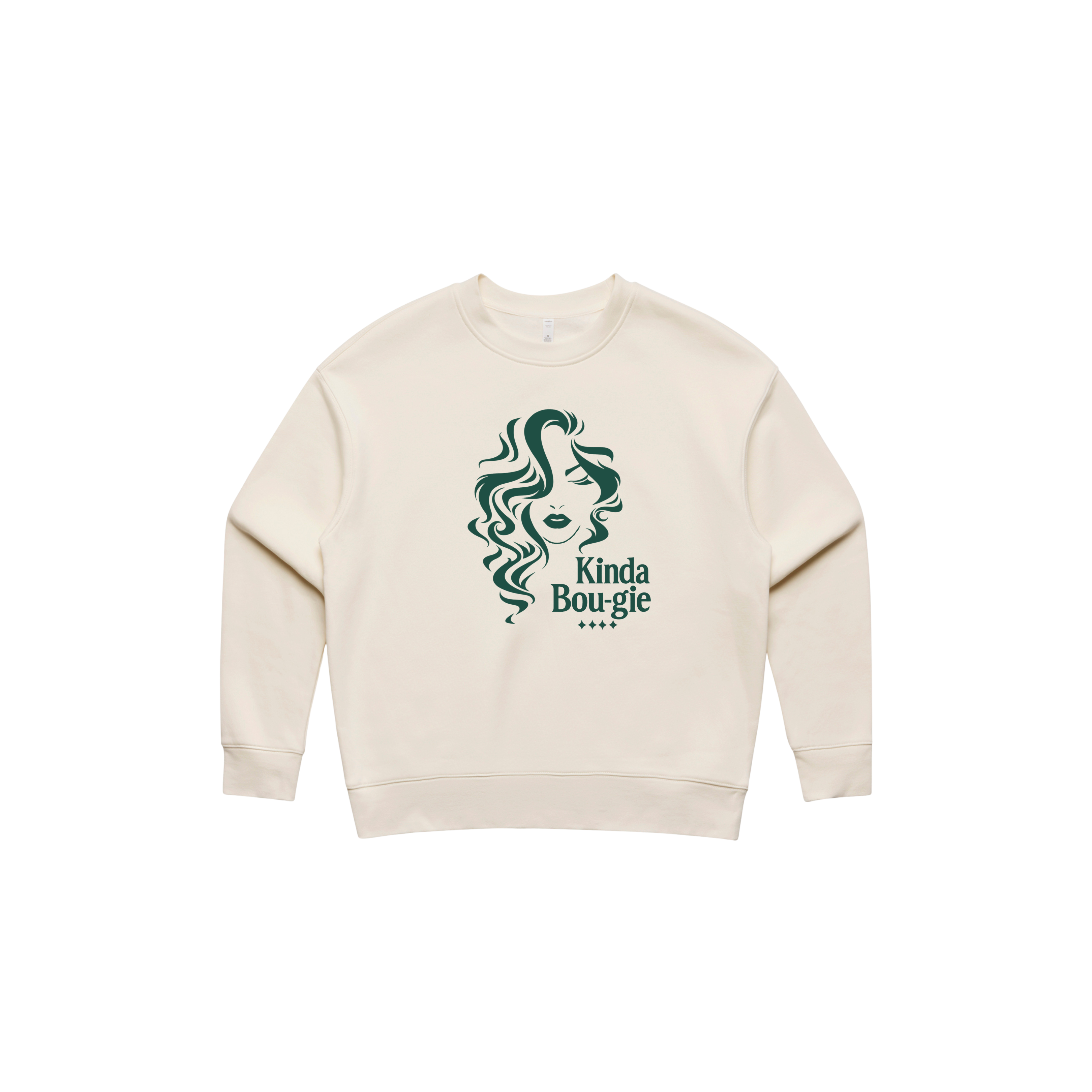 KINDA BOU-GIE City Luxe Relax Crewneck-WOMEN'S