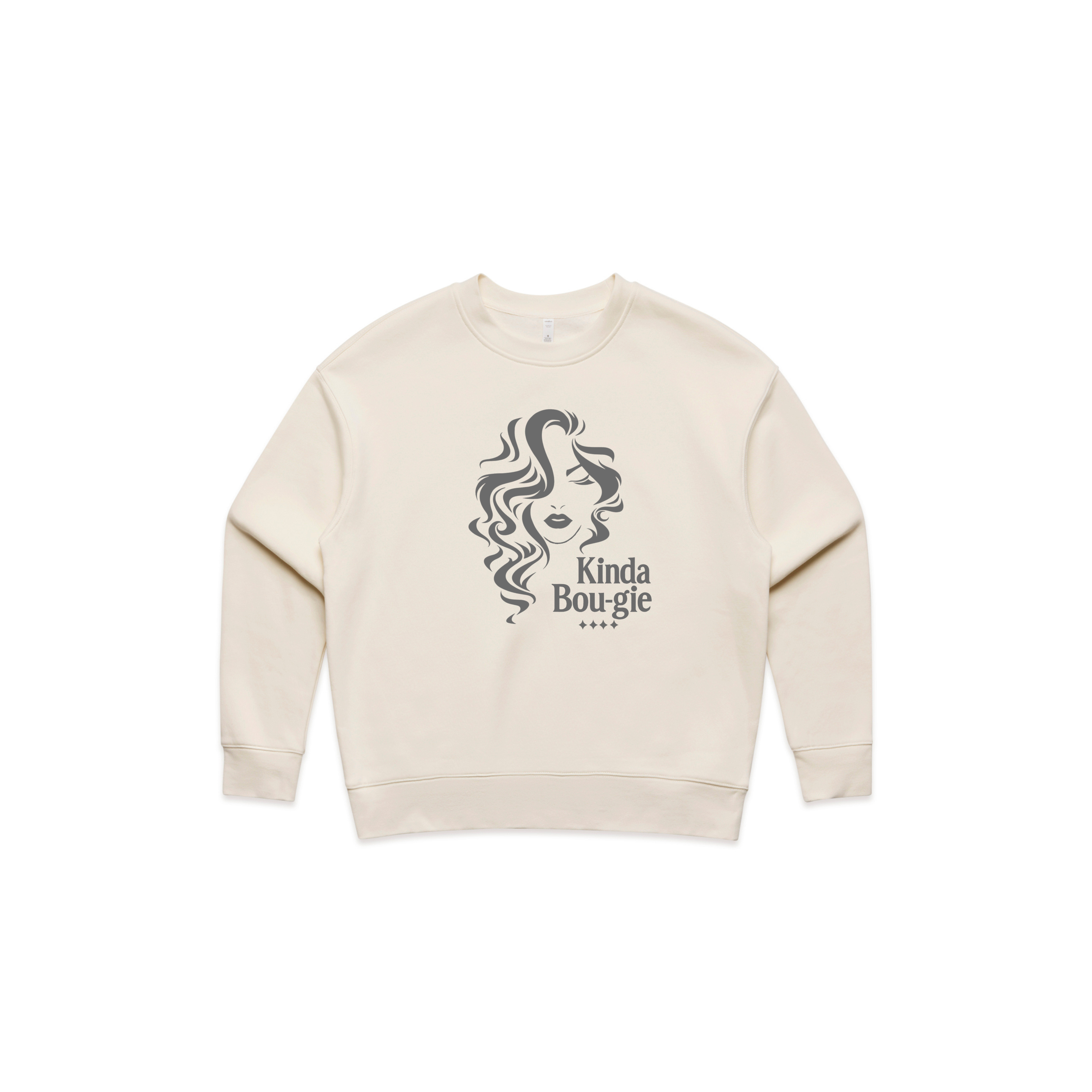 KINDA BOU-GIE City Luxe Relax Crewneck-WOMEN'S