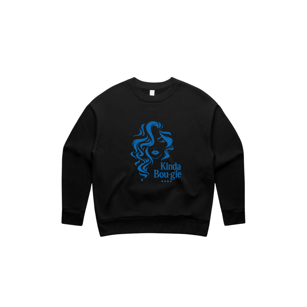 KINDA BOU-GIE City Luxe Relax Crewneck-WOMEN'S