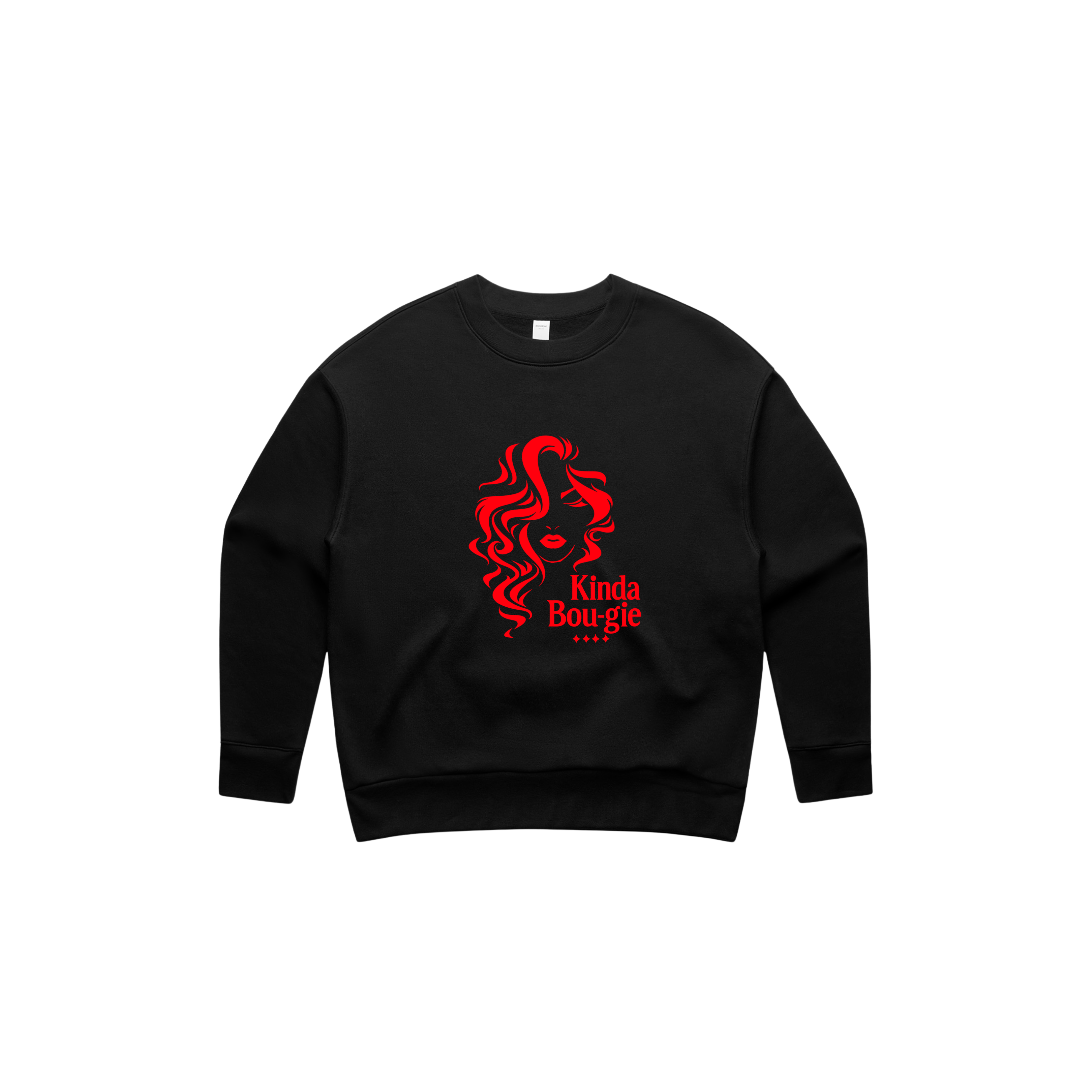 KINDA BOU-GIE City Luxe Relax Crewneck-WOMEN'S