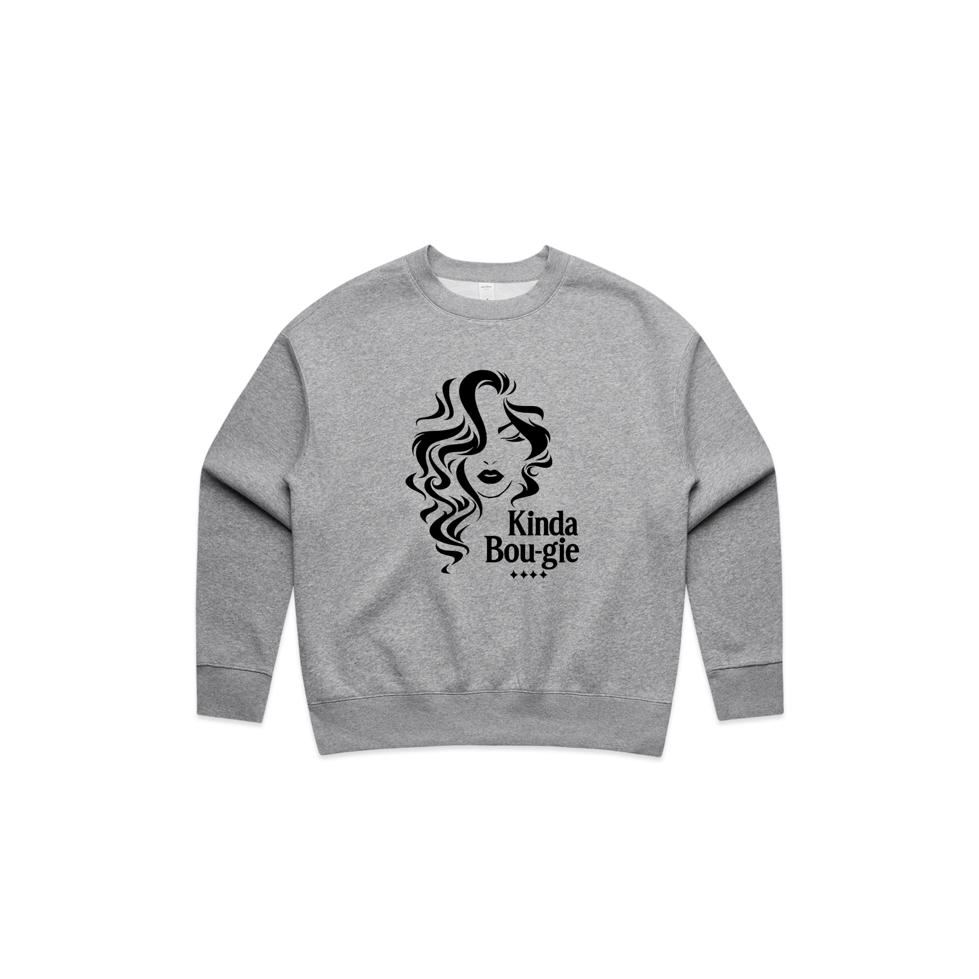 KINDA BOU-GIE City Luxe Relax Crewneck-WOMEN'S