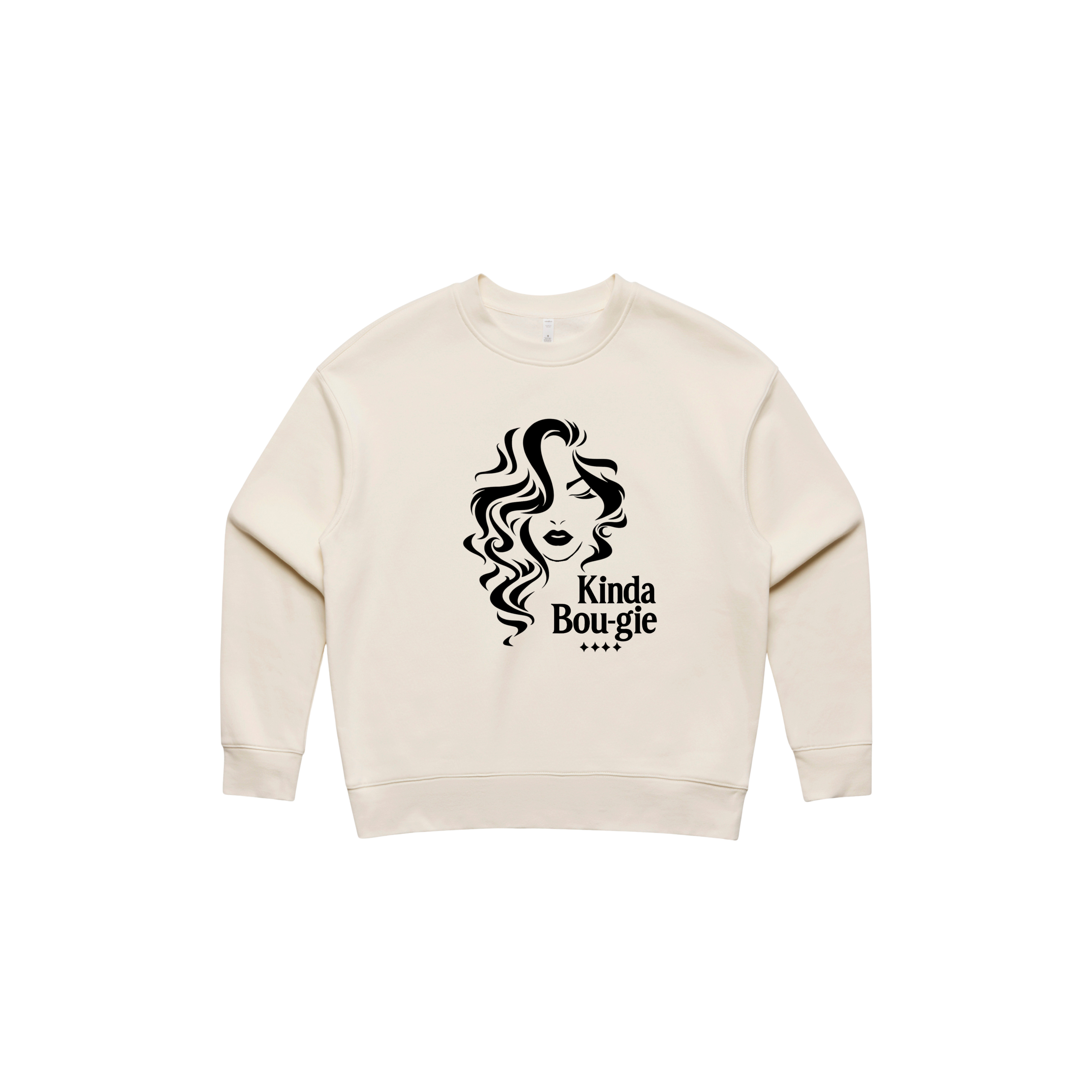 KINDA BOU-GIE City Luxe Relax Crewneck-WOMEN'S