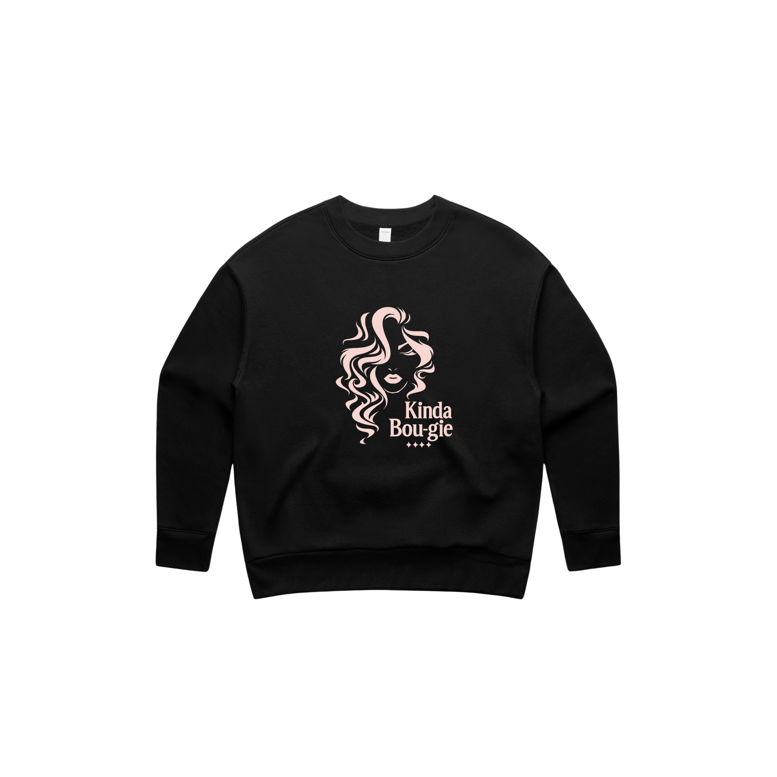 KINDA BOU-GIE City Luxe Relax Crewneck-WOMEN'S