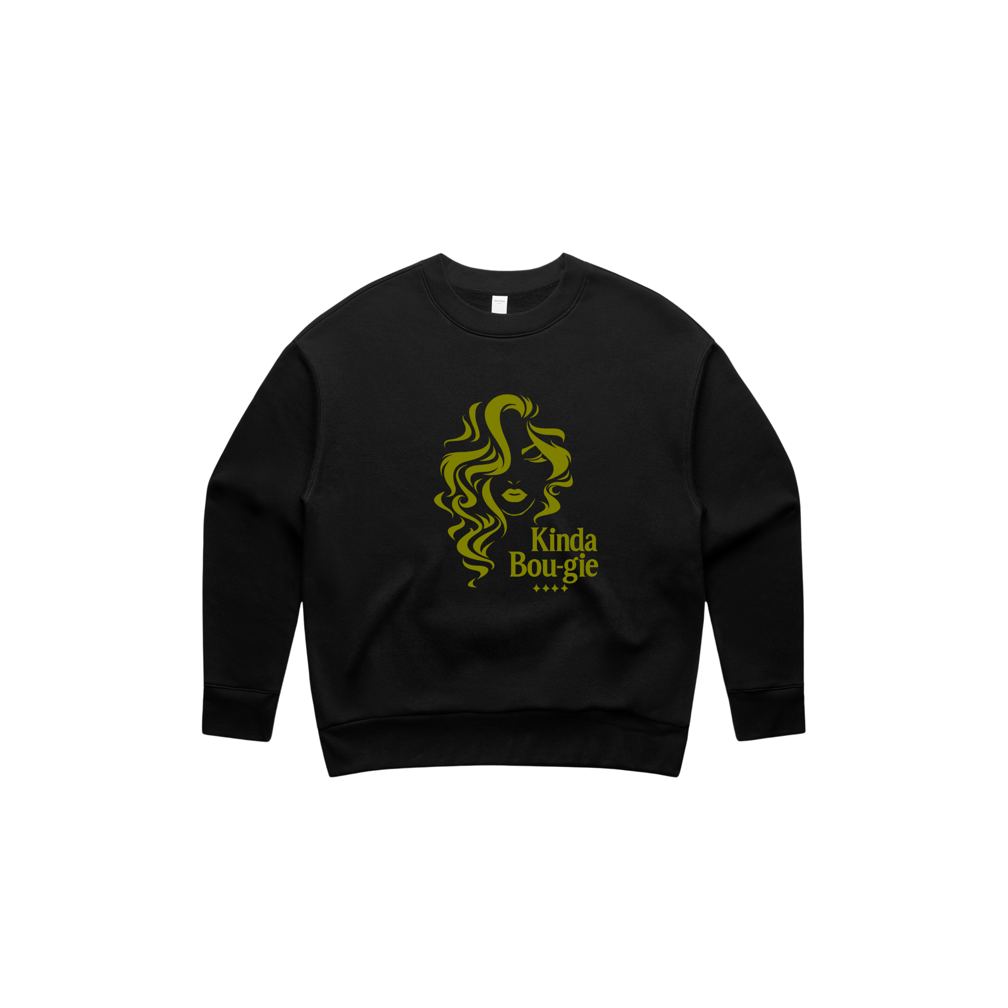 KINDA BOU-GIE City Luxe Relax Crewneck-WOMEN'S