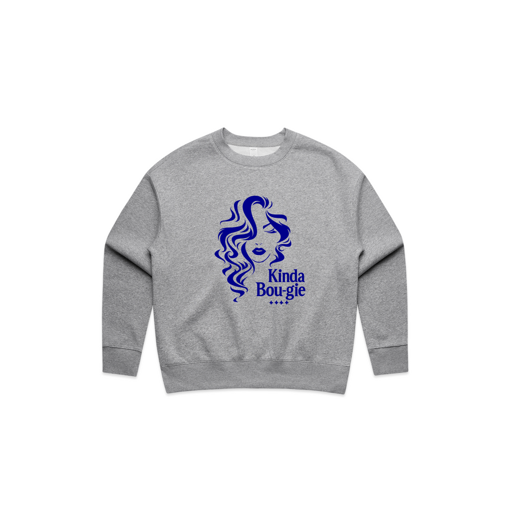 KINDA BOU-GIE City Luxe Relax Crewneck-WOMEN'S