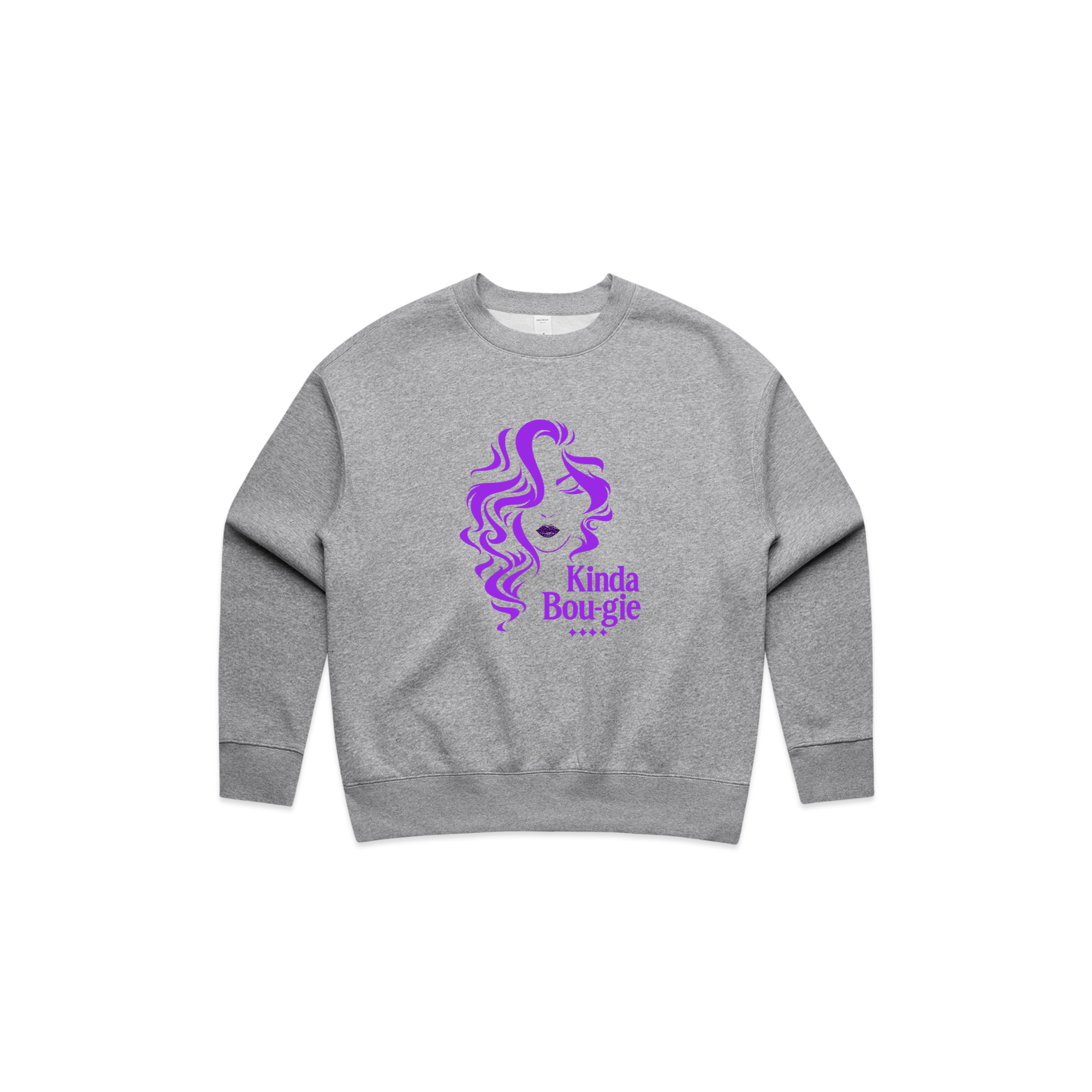 KINDA BOU-GIE City Luxe Relax Crewneck-WOMEN'S