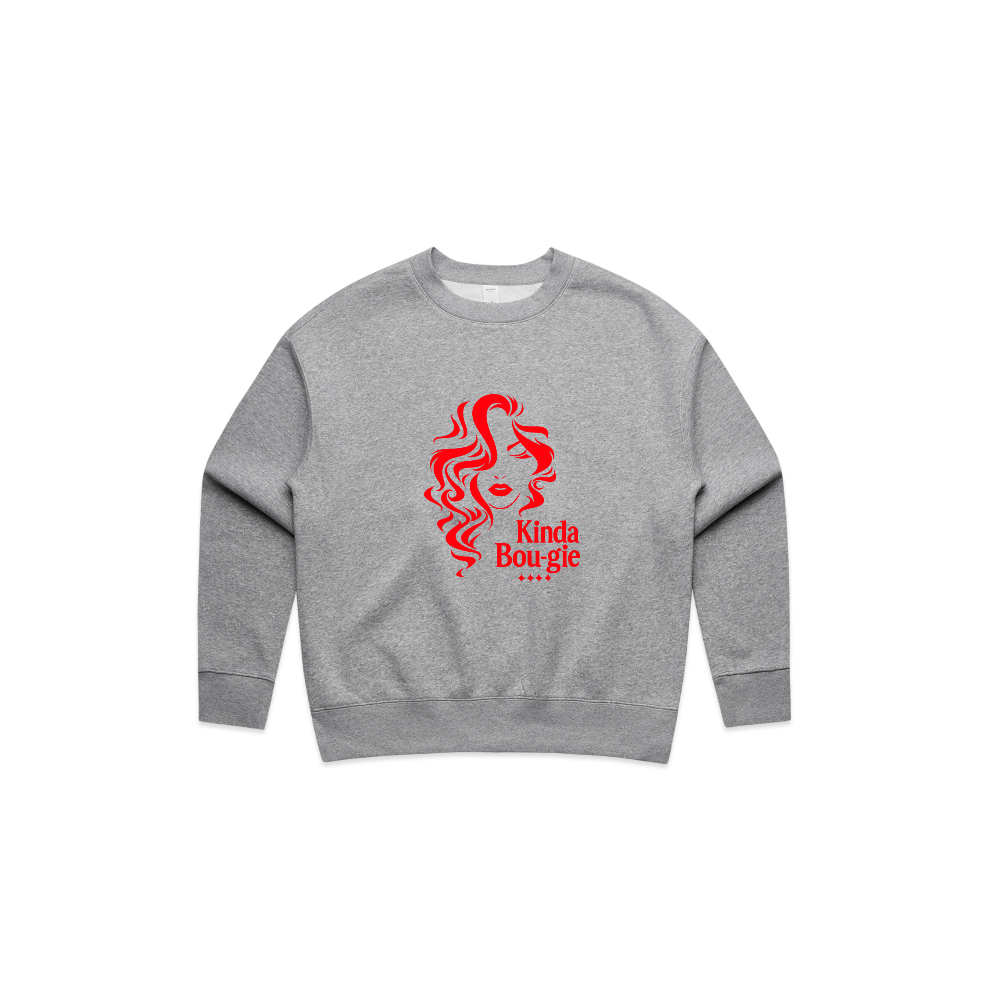 KINDA BOU-GIE City Luxe Relax Crewneck-WOMEN'S