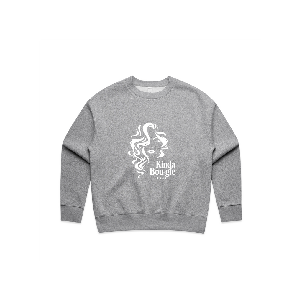 KINDA BOU-GIE City Luxe Relax Crewneck-WOMEN'S