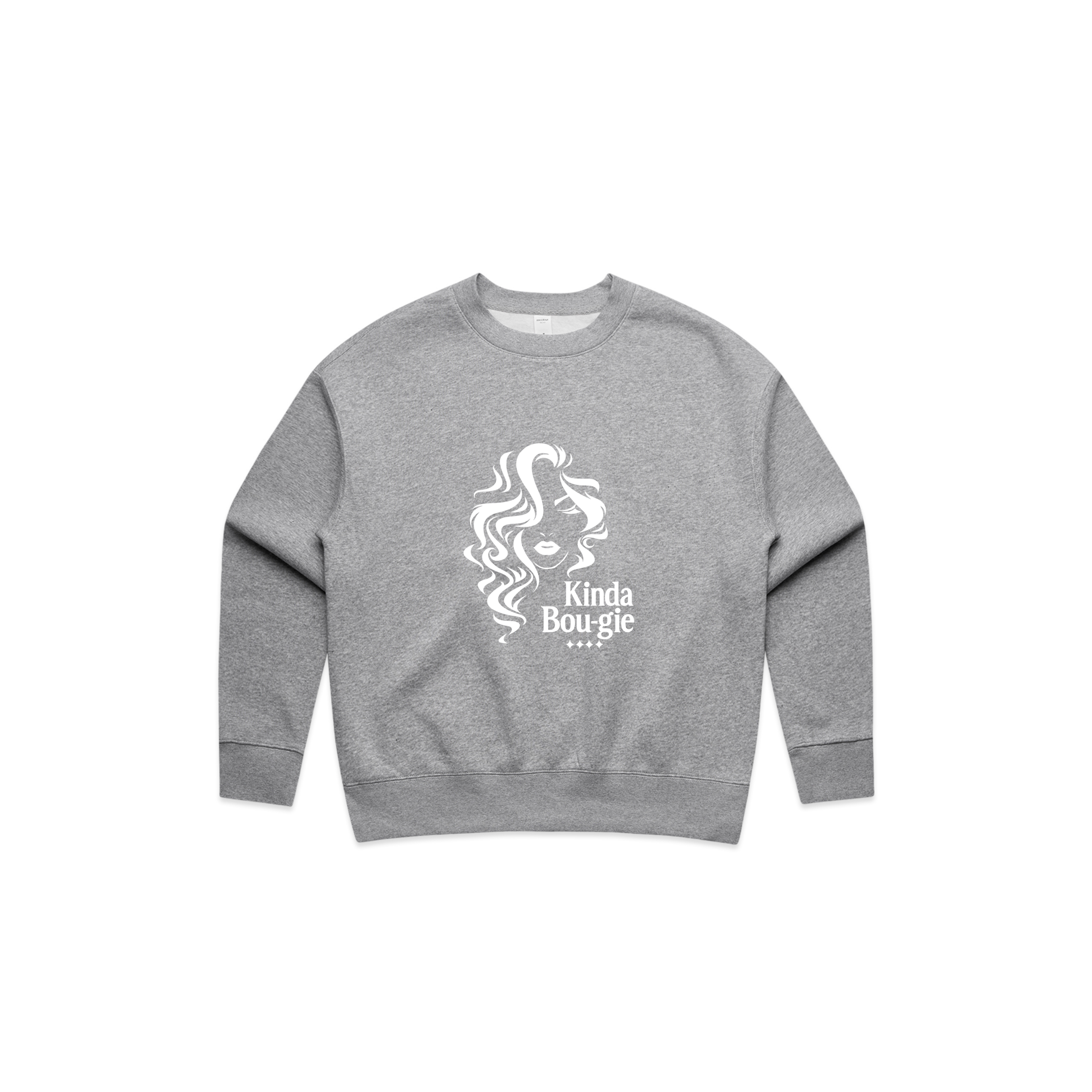 KINDA BOU-GIE City Luxe Relax Crewneck-WOMEN'S