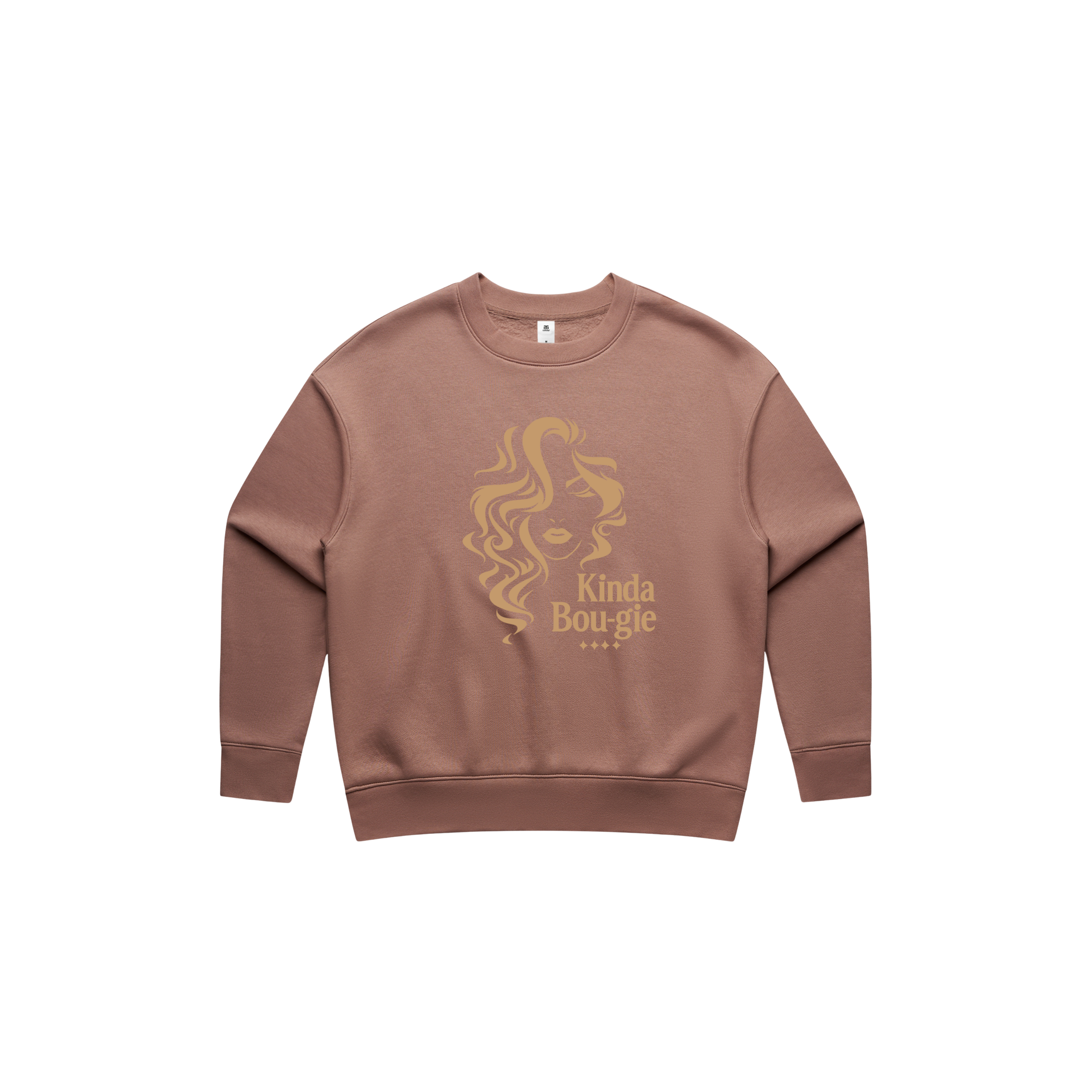 KINDA BOU-GIE City Luxe Relax Crewneck-WOMEN'S