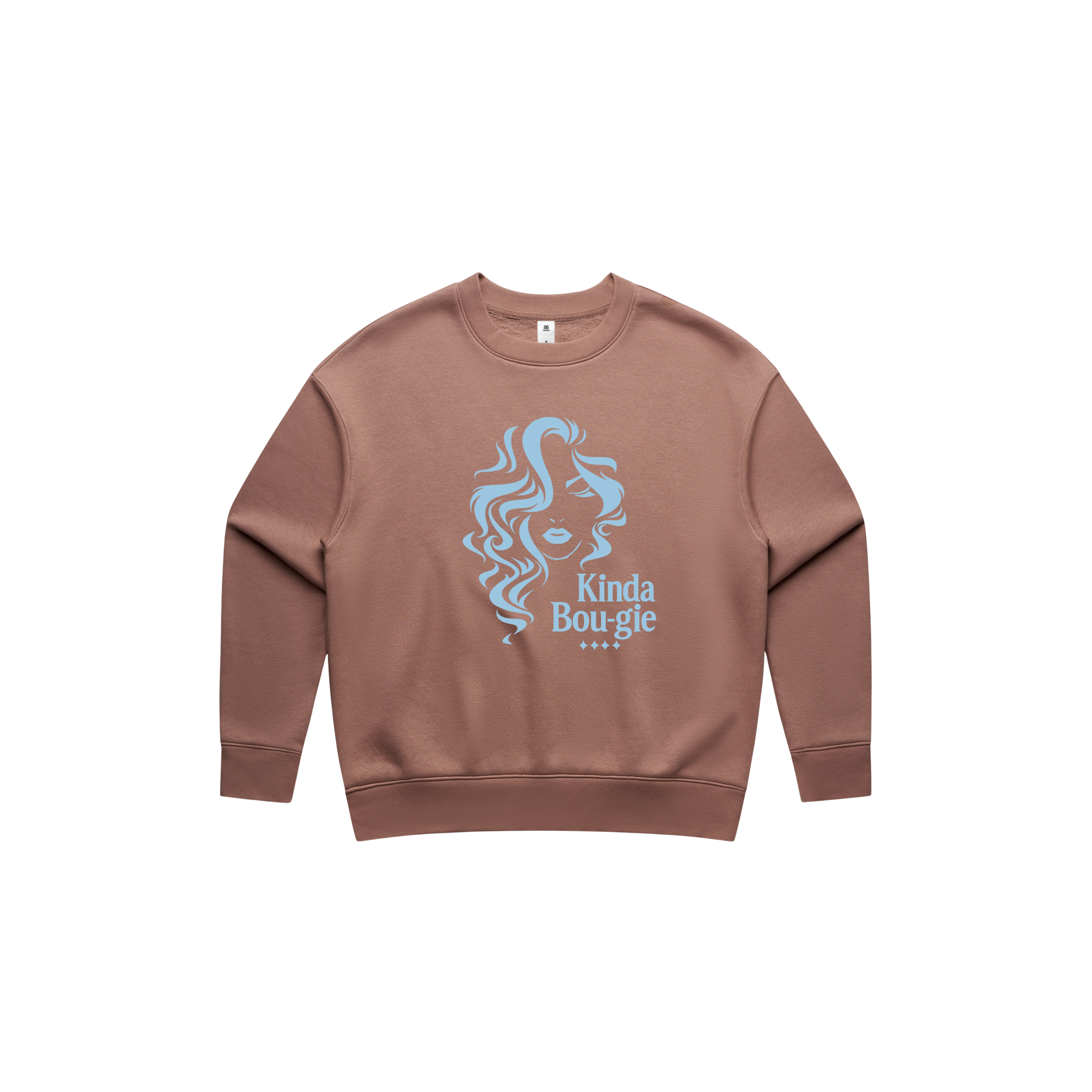 KINDA BOU-GIE City Luxe Relax Crewneck-WOMEN'S