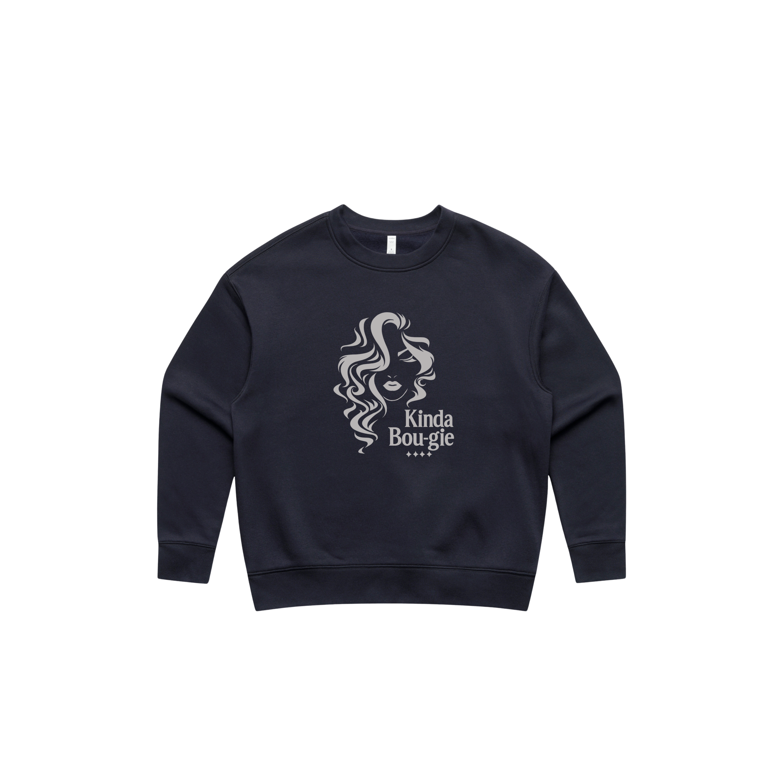 KINDA BOU-GIE City Luxe Relax Crewneck-WOMEN'S