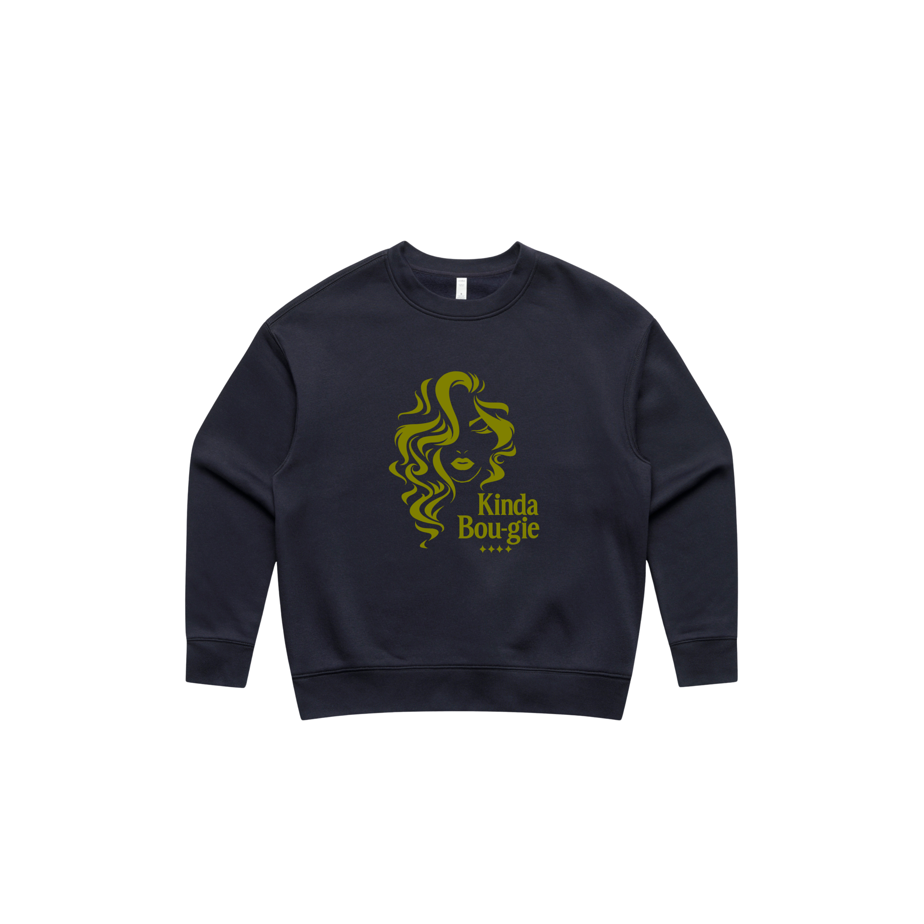 KINDA BOU-GIE City Luxe Relax Crewneck-WOMEN'S