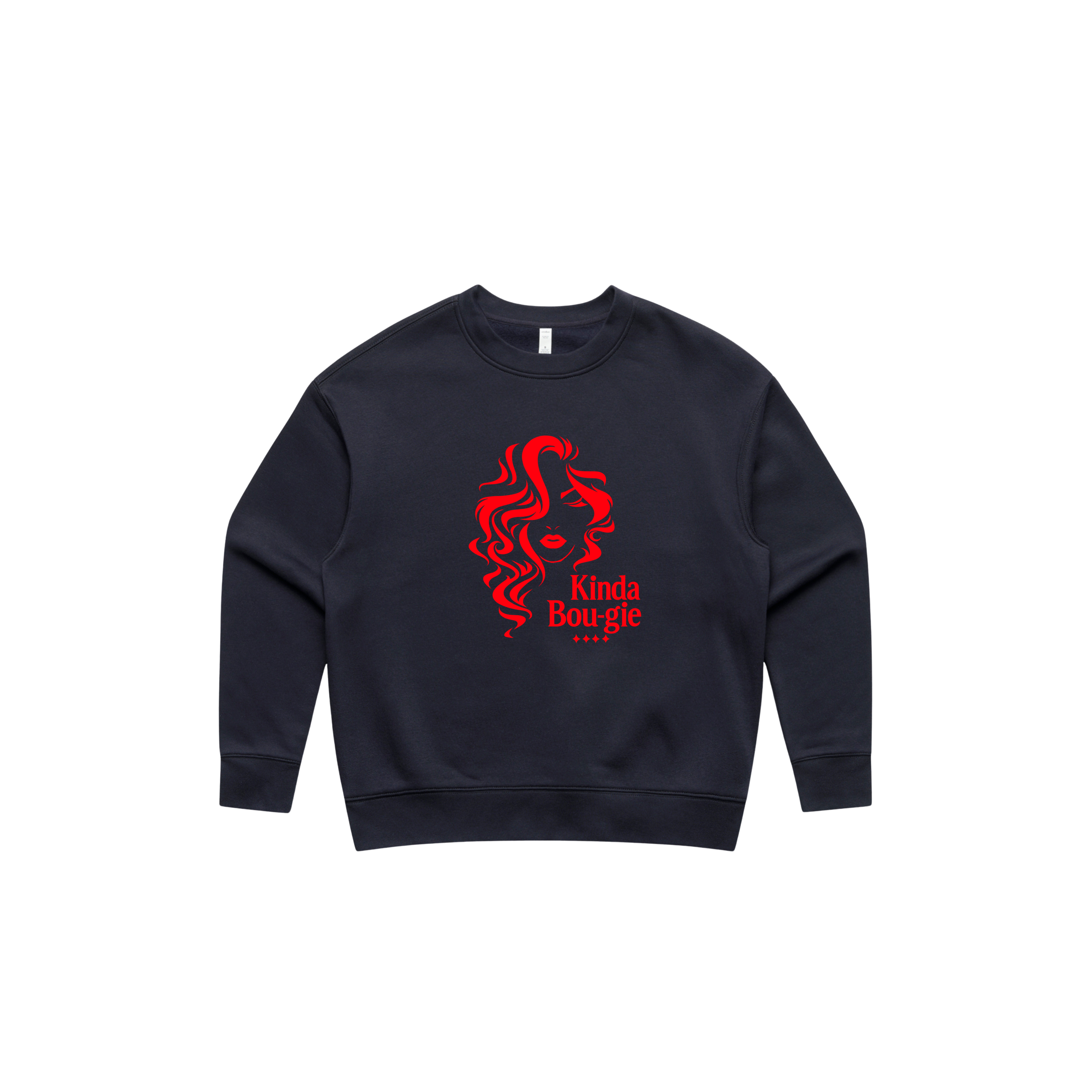 KINDA BOU-GIE City Luxe Relax Crewneck-WOMEN'S