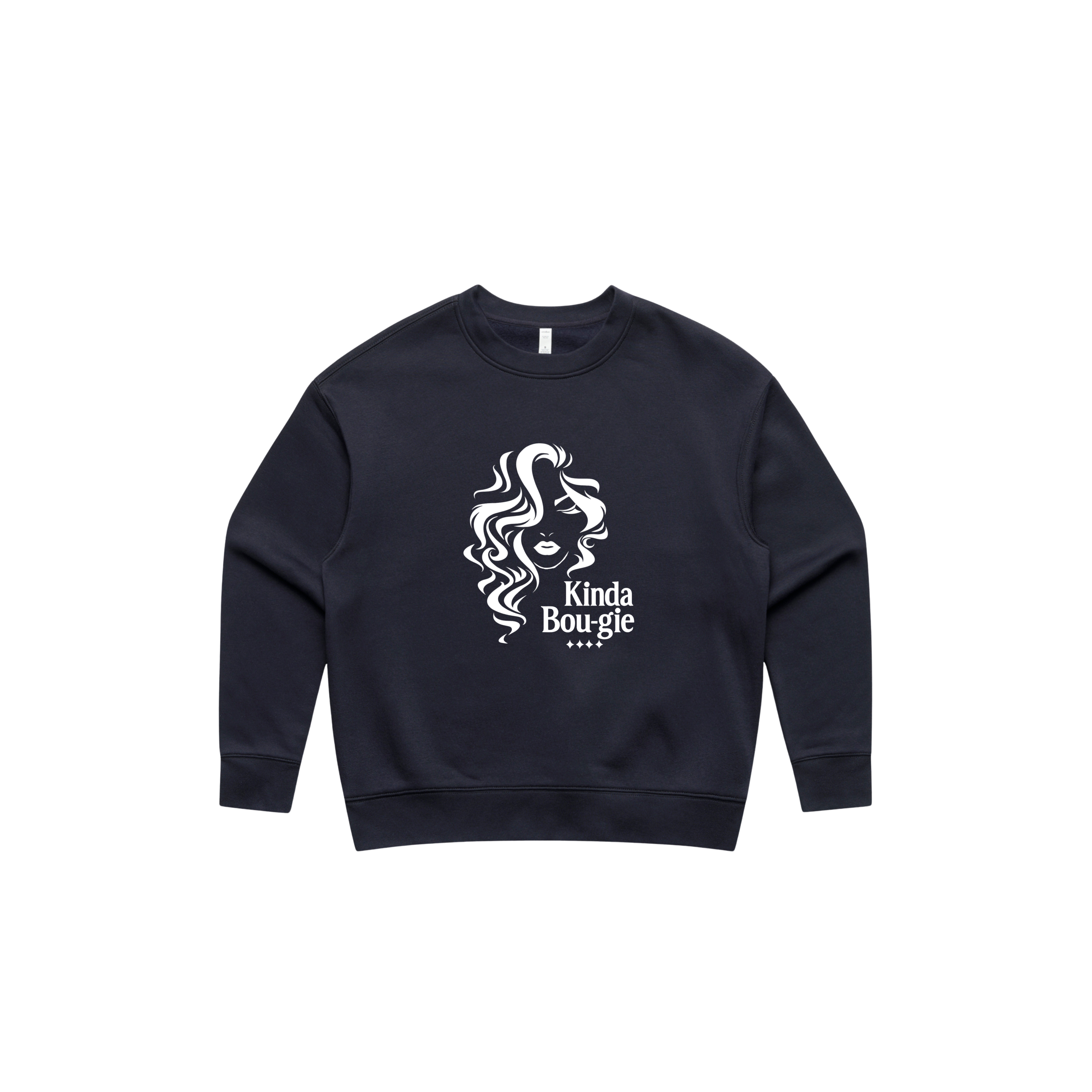 KINDA BOU-GIE City Luxe Relax Crewneck-WOMEN'S