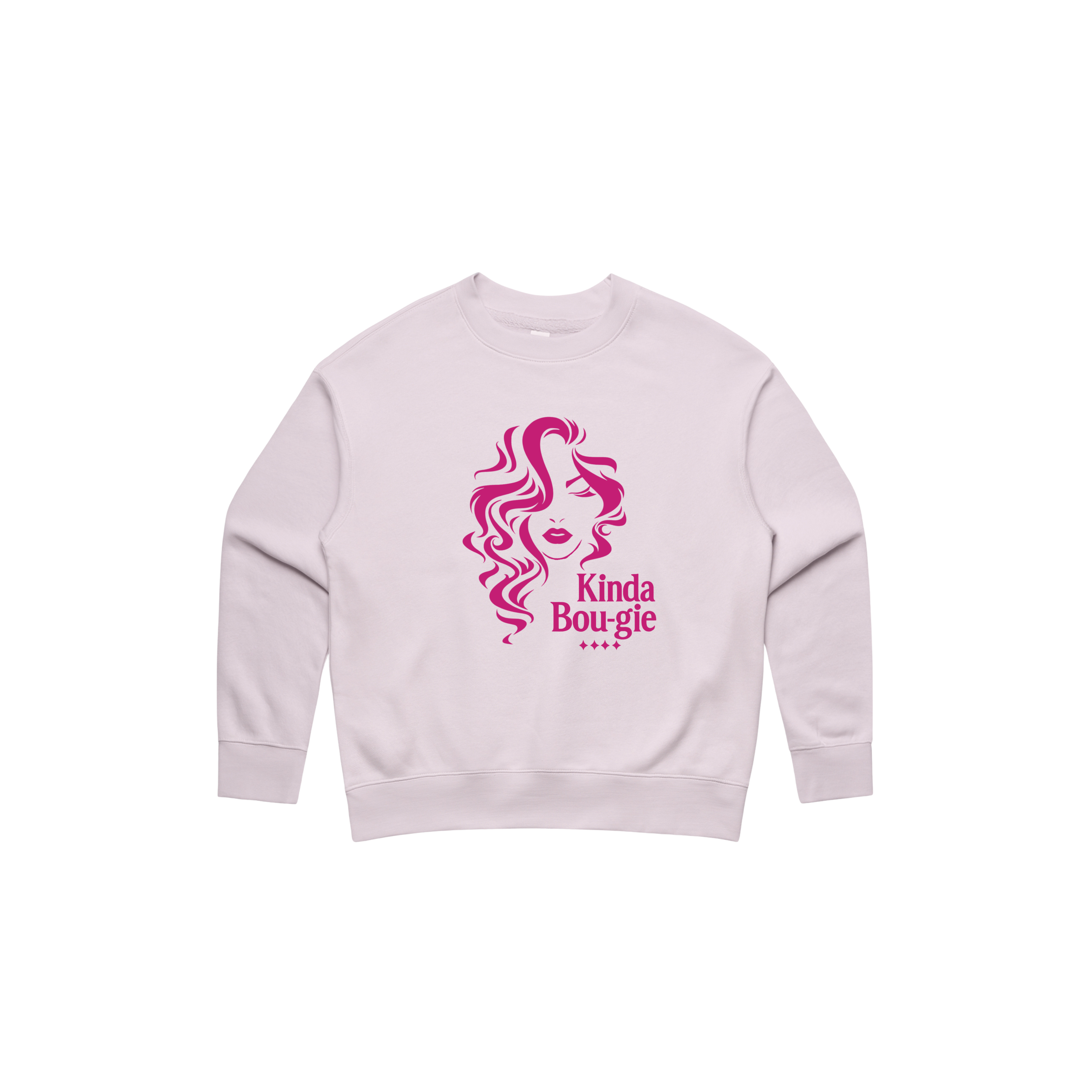 KINDA BOU-GIE City Luxe Relax Crewneck-WOMEN'S