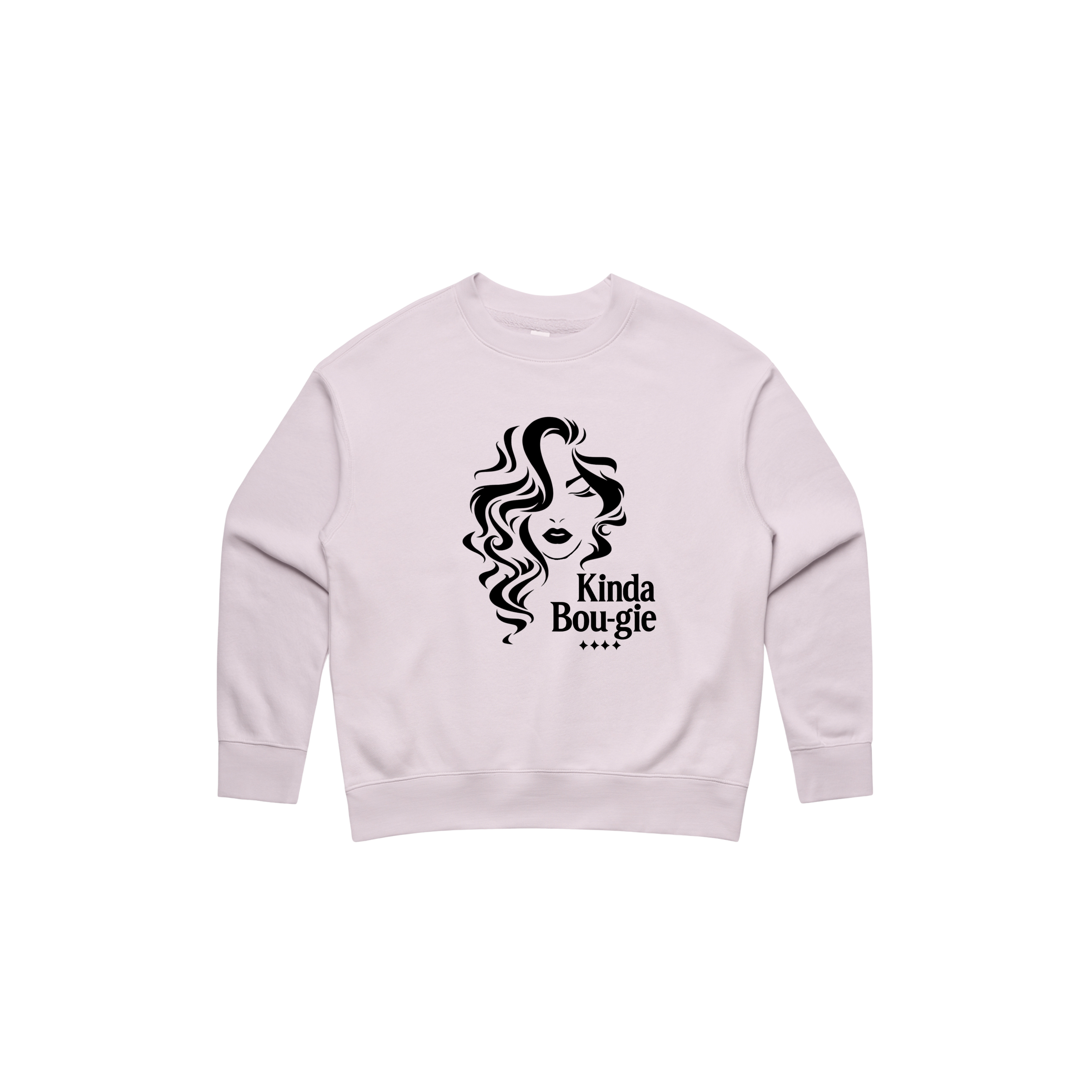 KINDA BOU-GIE City Luxe Relax Crewneck-WOMEN'S