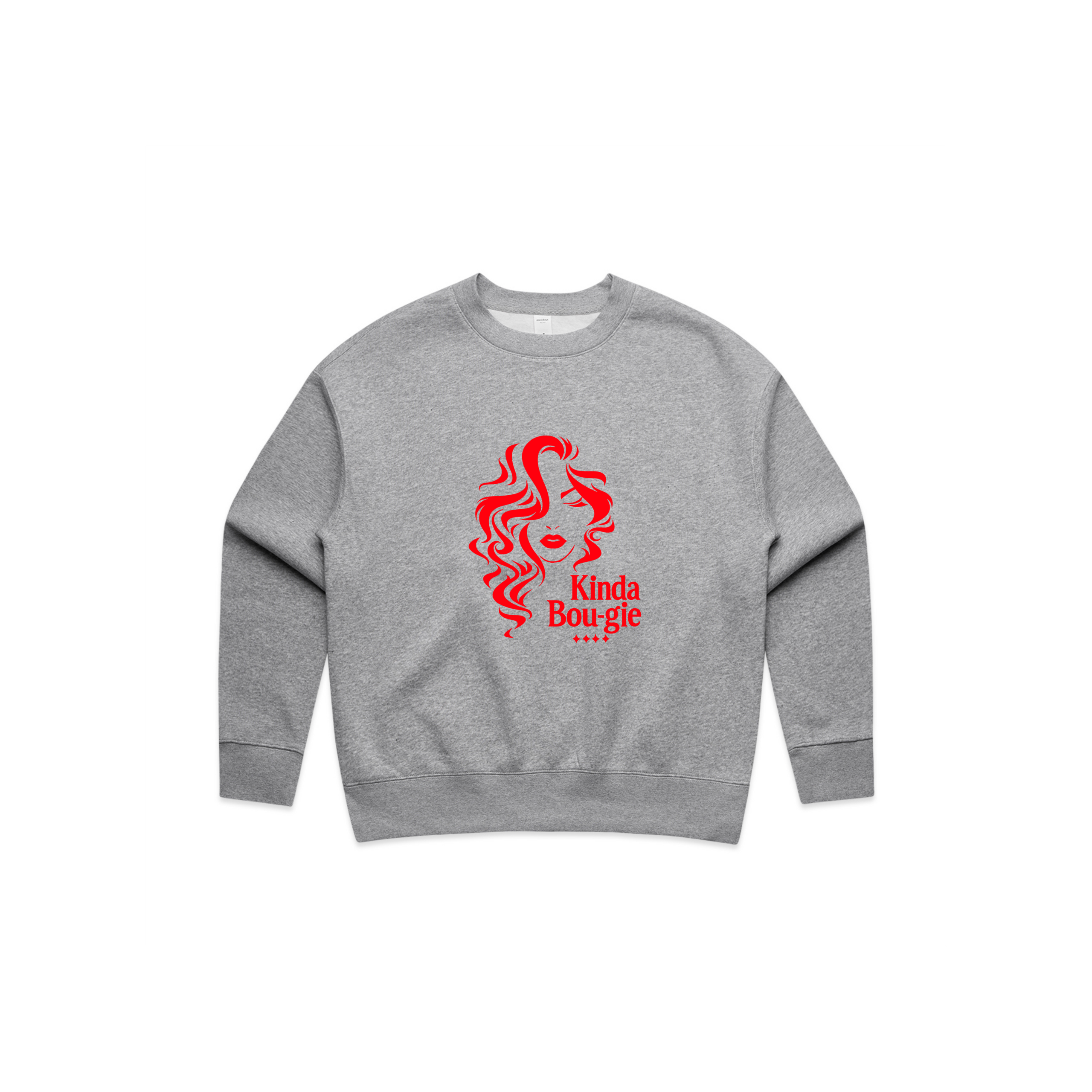 KINDA BOU-GIE City Luxe Relax Crewneck-WOMEN'S